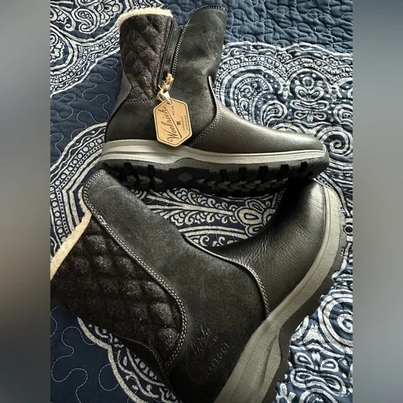 Woolrich black womans boots Size 7 1/2.  Never been worn.  🖤 - Picture 7 of 15